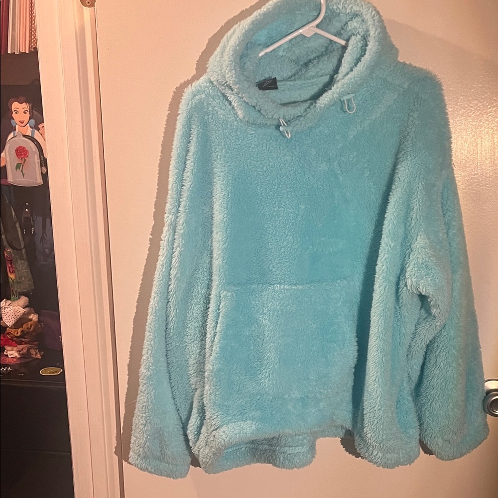 Athletic Works Sky Blue Fleece Jacket